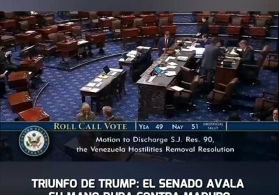 🇺🇸🇻🇪‼️ | ÚLTIMA HORA — El Senado de rechazó 49-51 el intento demócrata de…