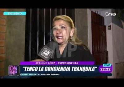 En exclusiva: Jeanine Áñez habla tras más de 4 años