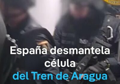 Policía frustra intento del Tren de Aragua de asentarse en España La Policía española…