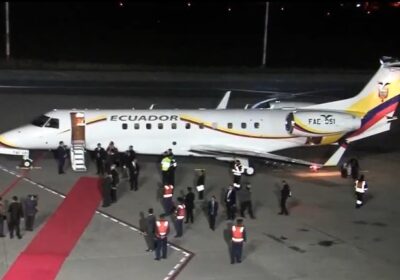 El presidente de Ecuador, Daniel Noboa, llegó la noche de este viernes a Bolivia…