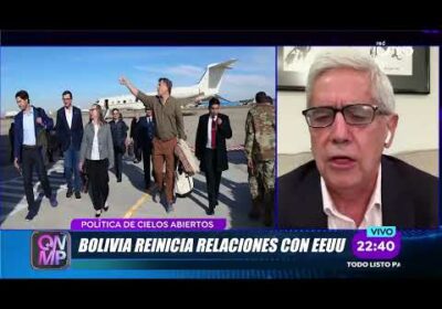 «Política exterior importante para solucionar crisis» declara Jaime Aparicio