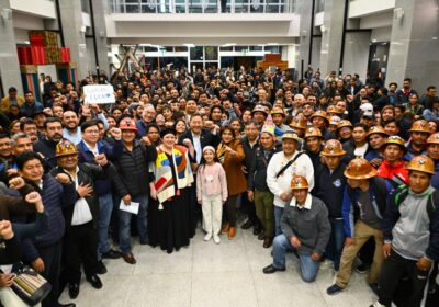 Los desafíos que tenemos hacia adelante son gigantes. Estoy seguro que desde el campo…