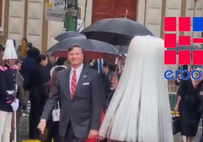 Con un «viva Bolivia», el vicecanciller de Estados Unidos, Christopher Landau llegó a la…