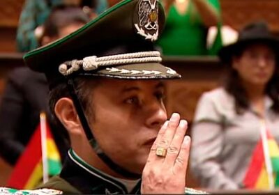 Edmand Lara jura como vicepresidente del Estado y presidente de la Asamblea