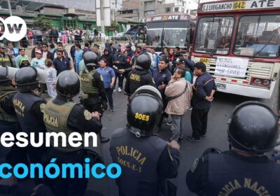 Noticias económicas de la semana Extorsiones a transportadores en Lima. Pese a protestas por…
