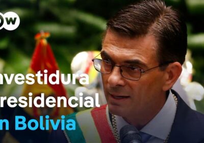 Rodrigo Paz promete que Bolivia «nunca más» estará «de espalda al mundo», tras asumir…