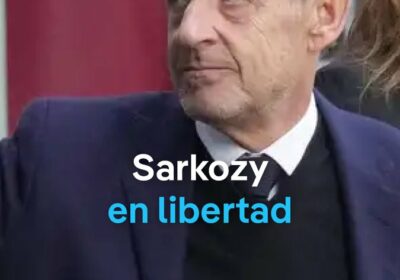 El expresidente francés, Nicolas Sarkozy, sale de prisión tras 20 días entre rejas El…