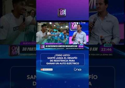 Reto Santé: 14 al 16 de noviembre en Santa Cruz