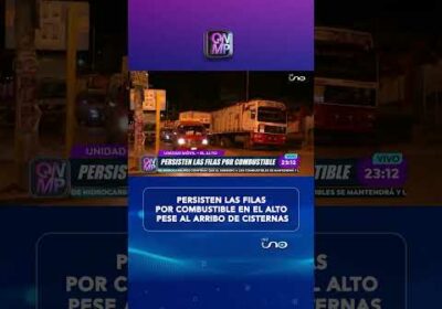 Persisten las filas por combustible en El Alto pese al arribo de cisternas