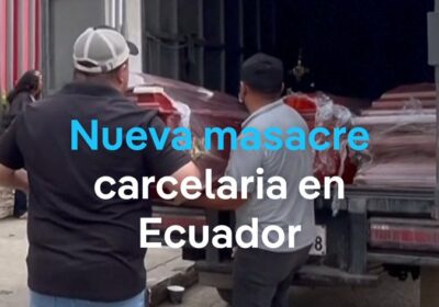 Ecuador traslada a 300 presos a megacárcel tras matanza Una treintena de presos murieron…