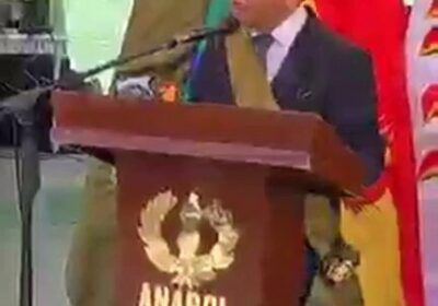 #GrupoFides Ministro de Gobierno, Marco Oviedo, durante un acto de reconocimiento de la Policía…