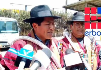 El dirigente campesino David Mamani sugiere realizar un referendo para levantar la subvención a…