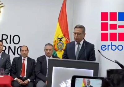 El ministro de Gobierno, Marco Oviedo, denuncia que al llegar a su despacho no…