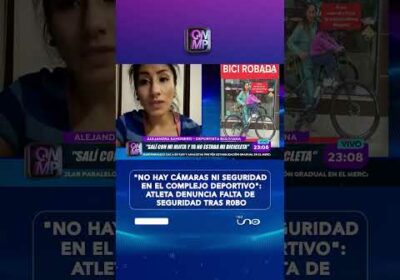 Alejandra Sahonero denuncia falta de seguridad tras robo en complejo deportivo