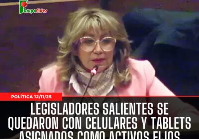#GrupoFides | #ANF En una sesión reservada, los legisladores salientes acordaron por unanimidad quedarse…