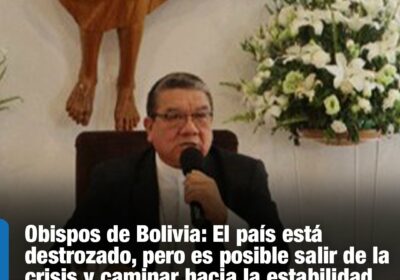 #GrupoFides | #ANF #Iglesia Desde la Conferencia Episcopal Boliviana se felicitó al nuevo gobierno,…