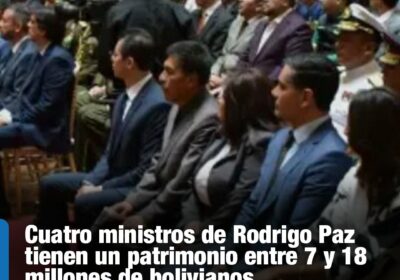 #GrupoFides | #ANF El ministro de Economía, José Gabriel Espinoza Yáñez, reportó activos por…