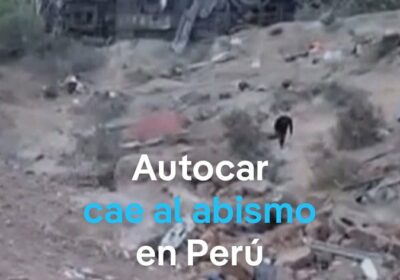 Al menos 37 personas mueren en accidente vial en Perú El vehículo cayó a…