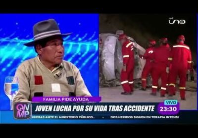 JOVEN LUCHA POR SU VIDA TRAS ACCIDENTE