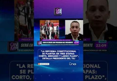 Romer Saucedo detalla las etapas de la reforma constitucional