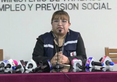 #GrupoFides | #ANF La jefa departamental de Trabajo de La Paz, Ninoska Loza, ratificó…