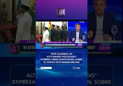 Coronel Santistevan advierte sobre militares politizados