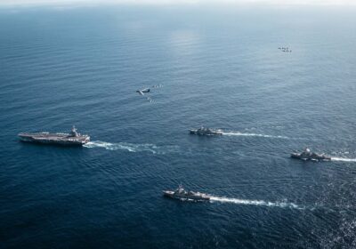 🇺🇸 | difunde primeras imágenes del portaaviones USS Gerald R. Ford sumándose a la…