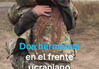Dos hermanas ucranianas rompen estereotipos luchando en el frente de guerra contra Rusia Yana…