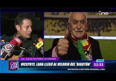 EDMAND LARA LLEGÓ AL VELORIO DE XABIER AZKARGORTA