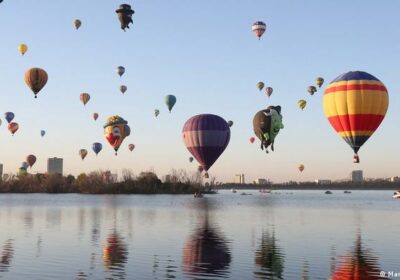 Imagen del día: Festival Internacional del Goblo en León Más de doscientos globos aerostáticos,…