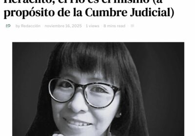 «Si sólo se actúa por buscar notoriedad, abarcar titulares o por intereses personales, cualquier…