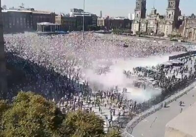 🇲🇽 | Video muestra la manifestación ayer contra Claudia Sheinbaum en México