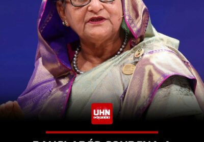 🇧🇩‼️ | ÚLTIMA HORA — Un tribunal especial de Bangladés condenó a muerte a…