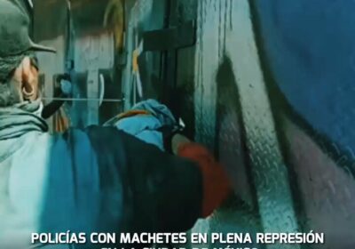 🇲🇽‼️ | GRAVÍSIMO — Agentes de la Ciudad de México fueron captados usando machetes…