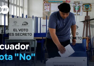 Daniel Noboa acepta la derrota en referéndum y dice que su compromiso con el…