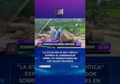 Gobernador Camacho reporta desastre: calles inundadas y viviendas dañadas