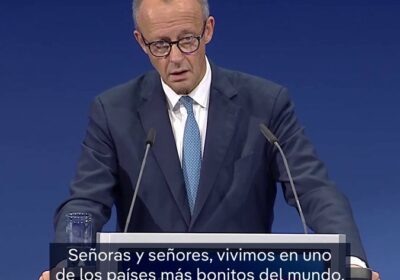 Merz compara Alemania con Brasil El canciller alemán Friedrich Merz afirma al volver de…