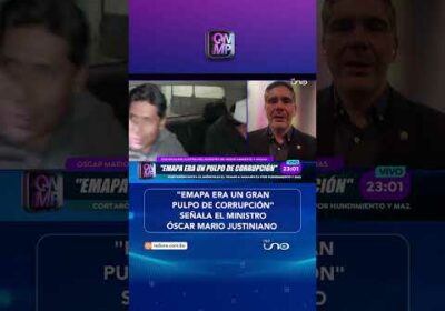 El ministro Óscar Mario Justiniano calificó a EMAPA como un “gran pulpo de corrupción