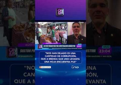 El ministro Óscar Mario Justiniano denunció han dejado en EMAPA una “cantidad de corrupción”