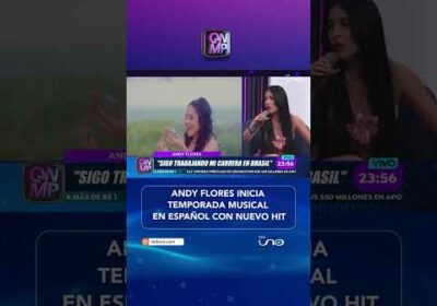 La cantante boliviana Andy Flores lanza su nuevo sencillo “Voy a Flecharte el Cora”