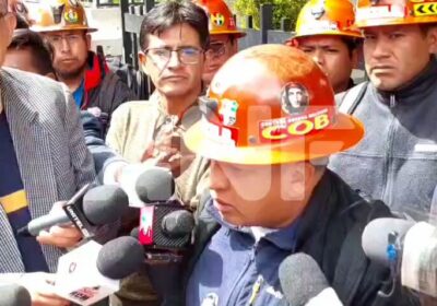 #GrupoFides | #ANF #LaPaz Andrés Paye, secretario ejecutivo de la Federación Sindical de Trabajadores…