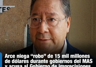 #GrupoFides | #ANF #Economía El expresidente exige aclarar de dónde proviene la cifra denunciada…