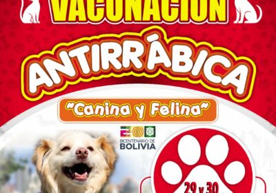 ️ [Espacio Solicitado]️ GRAN CAMPAÑA DE #VACUNACIÓN #ANTIRRÁBICA #CANINA Y #FELINA ESTE 29 Y…