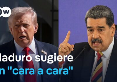 «En algún momento, hablaré con él», dijo Trump. «‘Face to face, cara a cara»,…