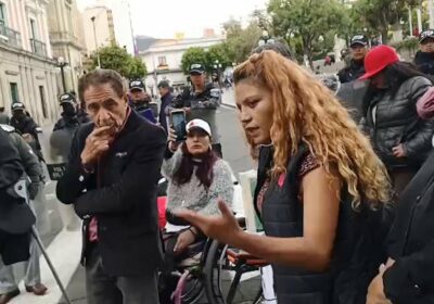 #GrupoFides | #ANF Personas con discapacidad protestaron en la plaza Murillo exigiendo la derogación…