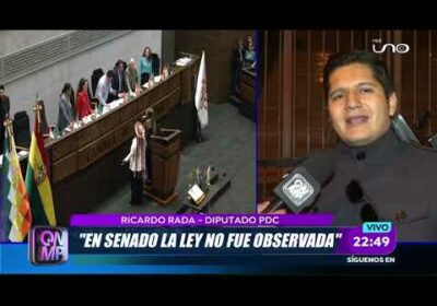 Sesión tensa en la Cámara de Diputados por proyecto electoral