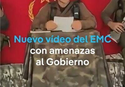 Jefe guerrillero de Colombia, Iván Mordisco, amenaza al Gobierno con bombardeos En un video…