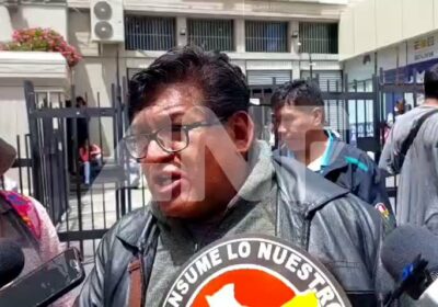 #GrupoFides | #ANF Jaime Vásquez, presidente de la FEDEMyPE de #LaPaz, advirtió con activar…