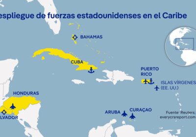 Una concentración de fuerzas inusual en el Caribe «No llega solamente el Gerard Ford,…