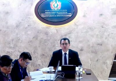 #GrupoFides | #ANF Ministro de Justicia Freddy Vidovic, en audiencia de víctimas de Senkata…